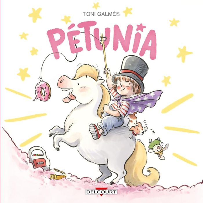 Couverture du livre « PETUNIA T01 », librairie Les Contes Infusés à Corte