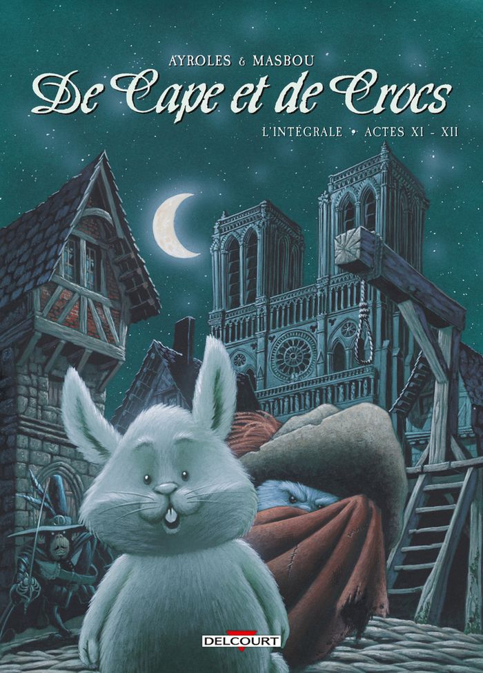 Couverture du livre « DE CAPE ET DE CROCS - INTEGRALE T11 A T12 » de Ayroles/masbou, librairie Les Contes Infusés à Corte
