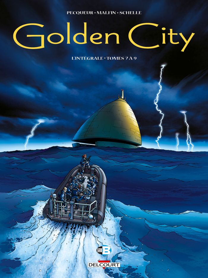 Couverture du livre « GOLDEN CITY - INTEGRALE T07 A T09 » de Pecqueur/malfin, librairie Les Contes Infusés à Corte
