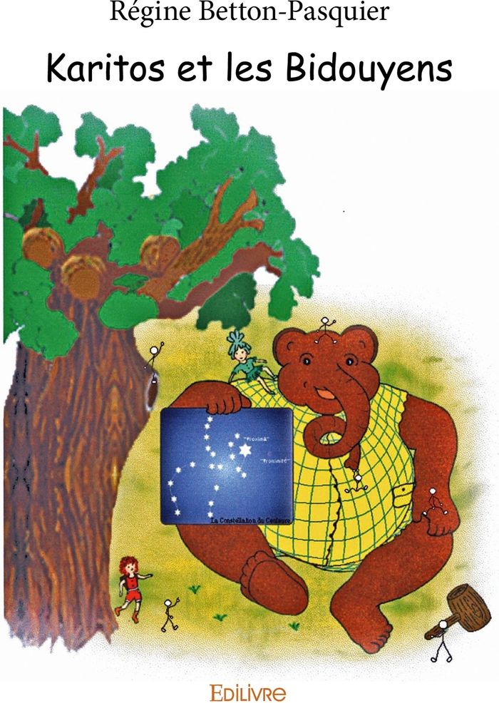Couverture du livre « KARITOS ET LES BIDOUYENS » de R. Betton-Pasquier, librairie Les Contes Infusés à Corte