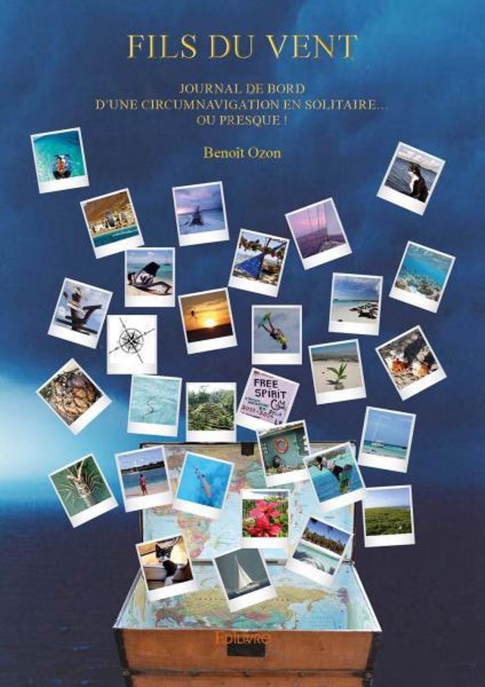 Couverture du livre « FILS DU VENT - JOURNAL DE BORD D'UNE CIRCUMNAVIGATION EN SOLITAIRE... OU PRESQUE ! », librairie Les Contes Infusés à Corte