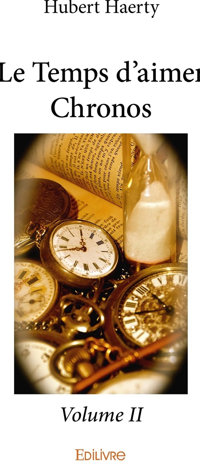 Couverture du livre « CHRONOS - TOME 2 » de Hubert Haerty, librairie Les Contes Infusés à Corte