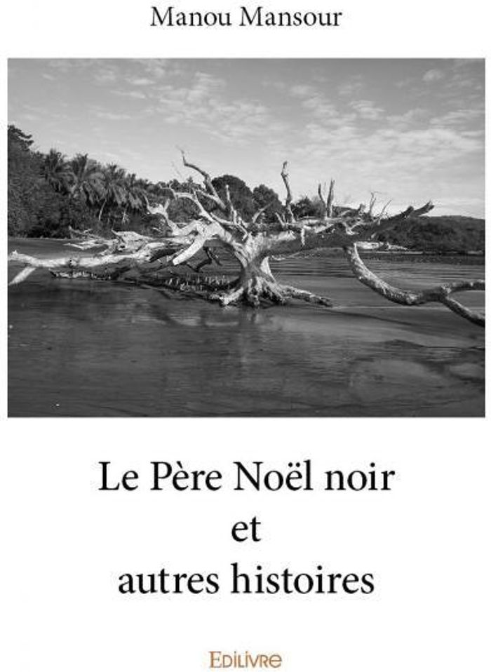Couverture du livre « LE PERE NOEL NOIR ET AUTRES HISTOIRES » de Manou Mansour, librairie Les Contes Infusés à Corte