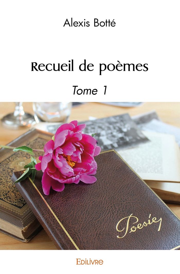 Couverture du livre « RECUEIL DE POEMES - TOME 1 » de Alexis Botte, librairie Les Contes Infusés à Corte