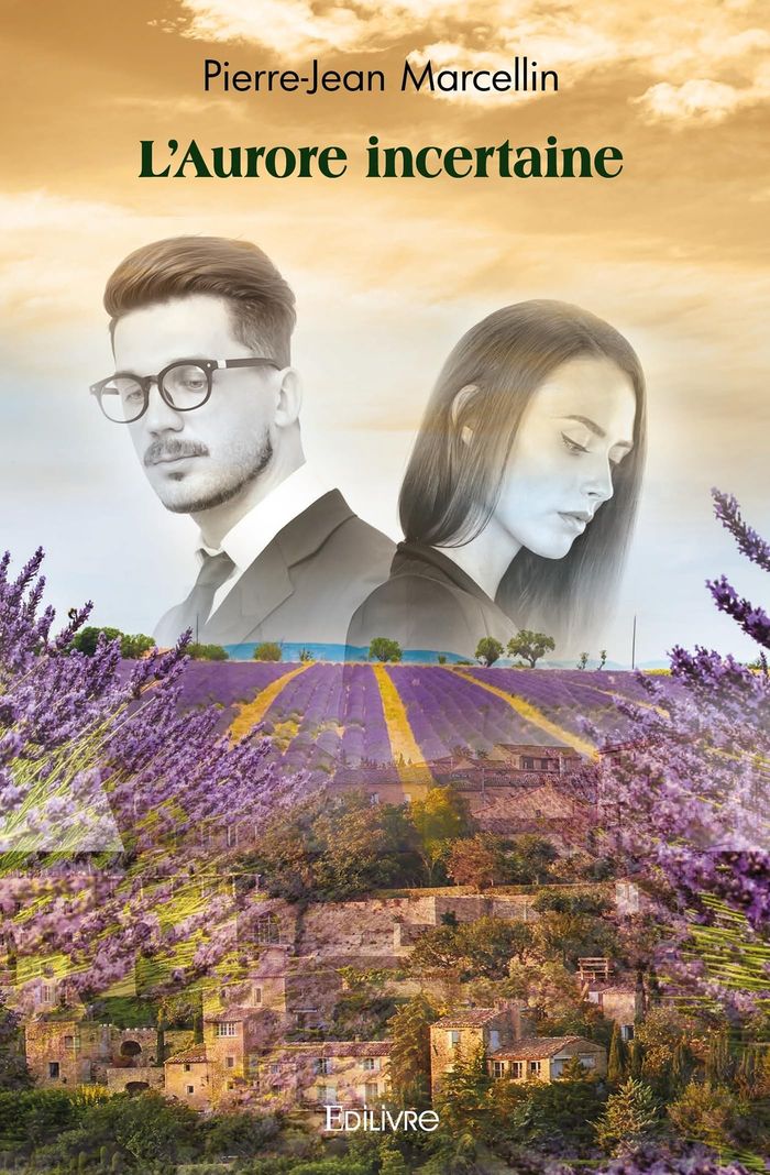 Couverture du livre « L'AURORE INCERTAINE » de P-J. Marcellin, librairie Les Contes Infusés à Corte