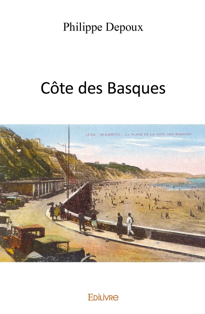 Couverture du livre « COTE DES BASQUES » de Philippe Depoux, librairie Les Contes Infusés à Corte
