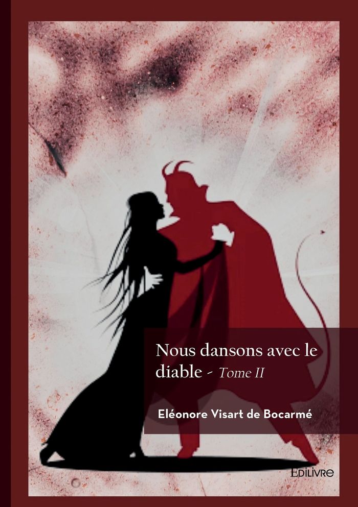 Couverture du livre « Nous dansons avec le diable » de Eléonore Visart de Bocarmé, librairie Les Contes Infusés à Corte