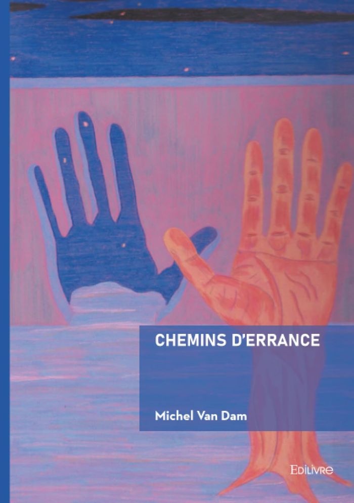 Couverture du livre « CHEMINS D'ERRANCE » de Van Dam Michel, librairie Les Contes Infusés à Corte