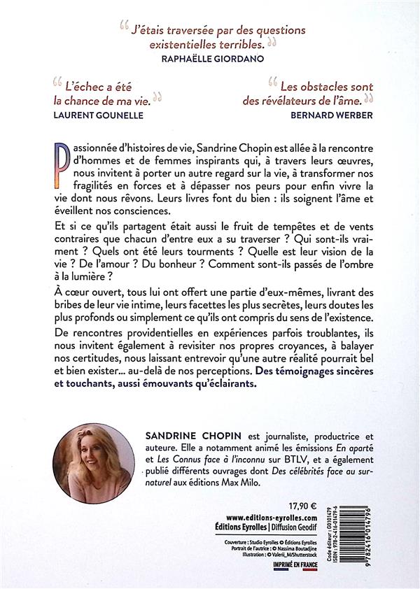 Quatrième de couverture de « De l'ombre à la lumière : et si nous aussi, nous changions notre regard sur les épreuves et sur la vie ? »