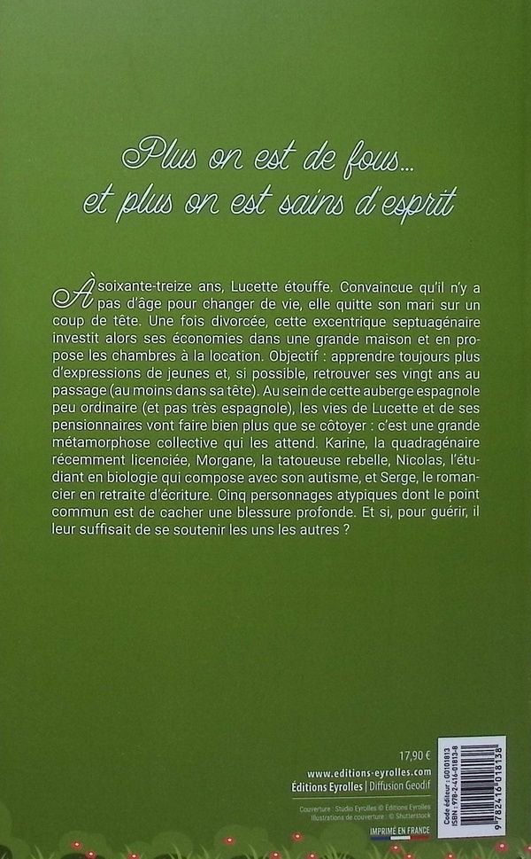 Quatrième de couverture de « L'auberge des destins croisés »