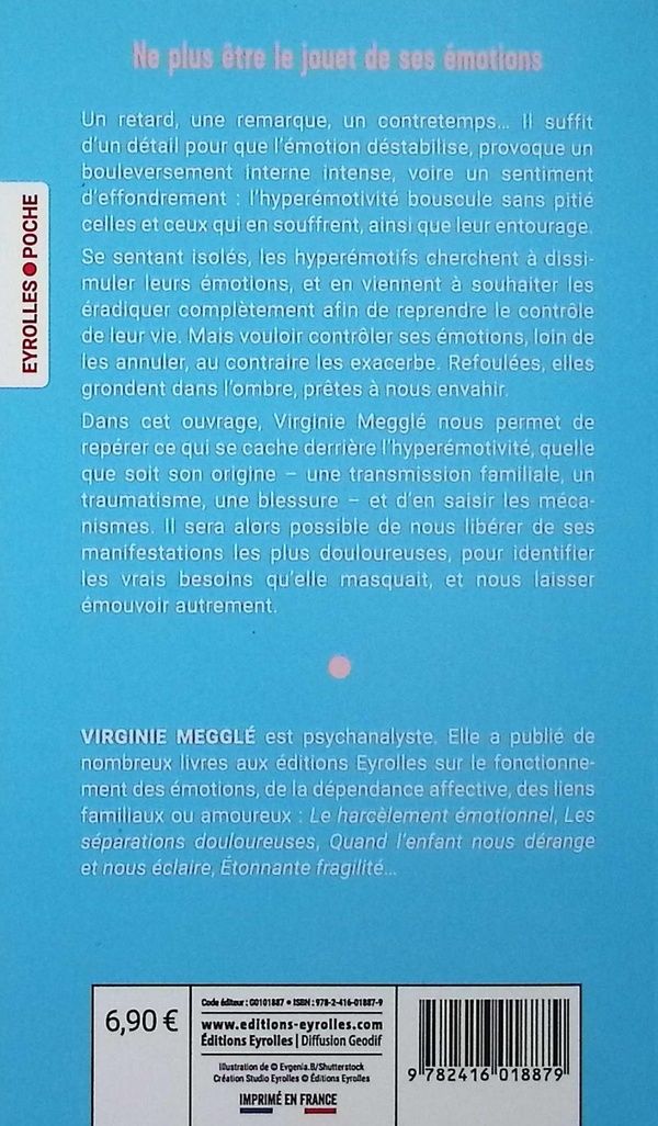 Quatrième de couverture de « Hyperémotifs : survivre à la tempête intérieure »