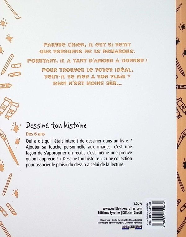 Quatrième de couverture de « Le petit chien au grand coeur »