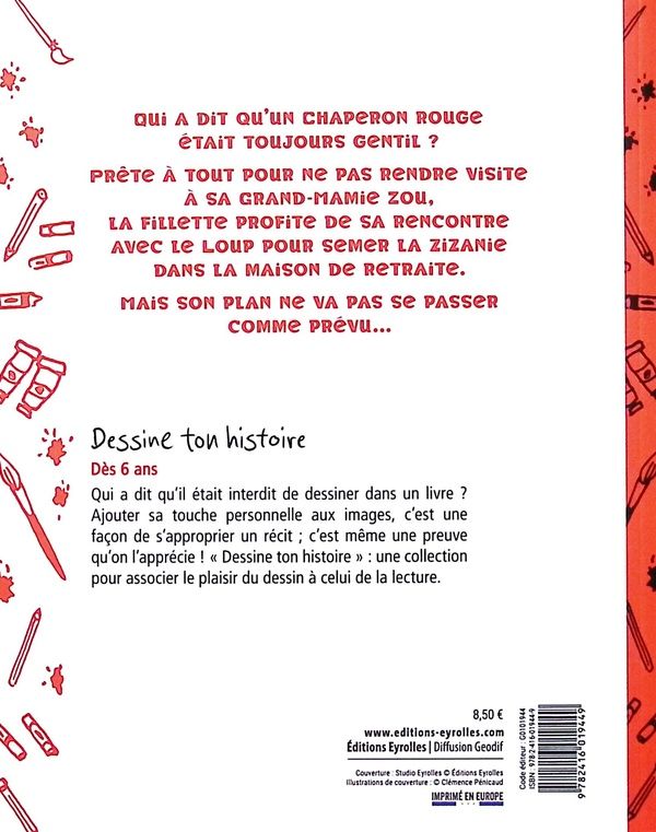 Quatrième de couverture de « Le diabolique Chaperon rouge »