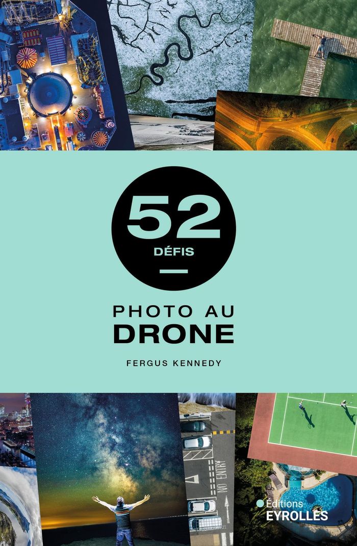 Couverture du livre « Photo au drone » de Fergus Kennedy, librairie Les Contes Infusés à Corte