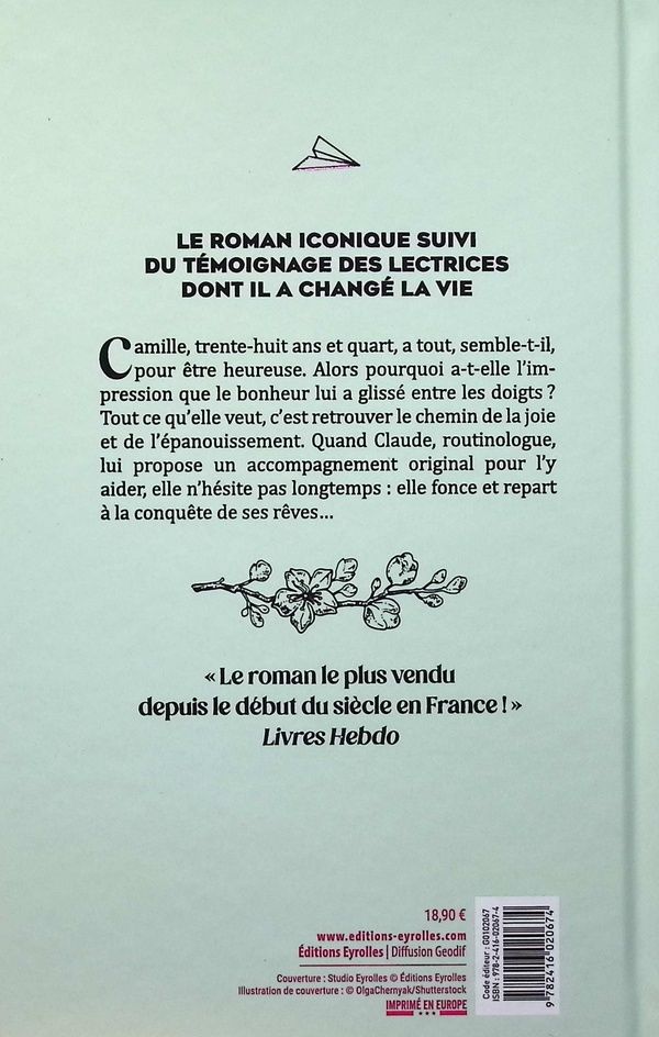 Quatrième de couverture de « Ta deuxième vie commence quand tu comprends que tu n'en as qu'une »