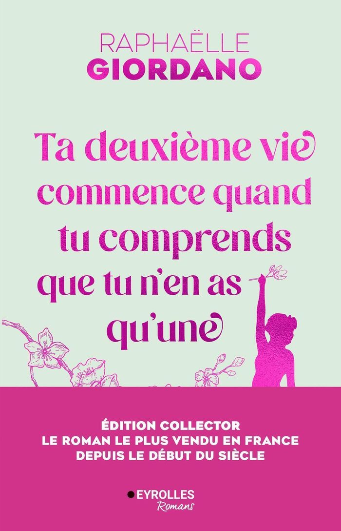Couverture du livre « Ta deuxième vie commence quand tu comprends que tu n'en as qu'une » de RaphaÃ«lle Giordano, librairie Les Contes Infusés à Corte