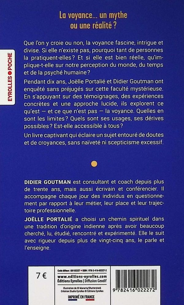 Quatrième de couverture de « Voyance, et si c'était vrai ? : enquête au coeur de nos perceptions extra-sensorielles »