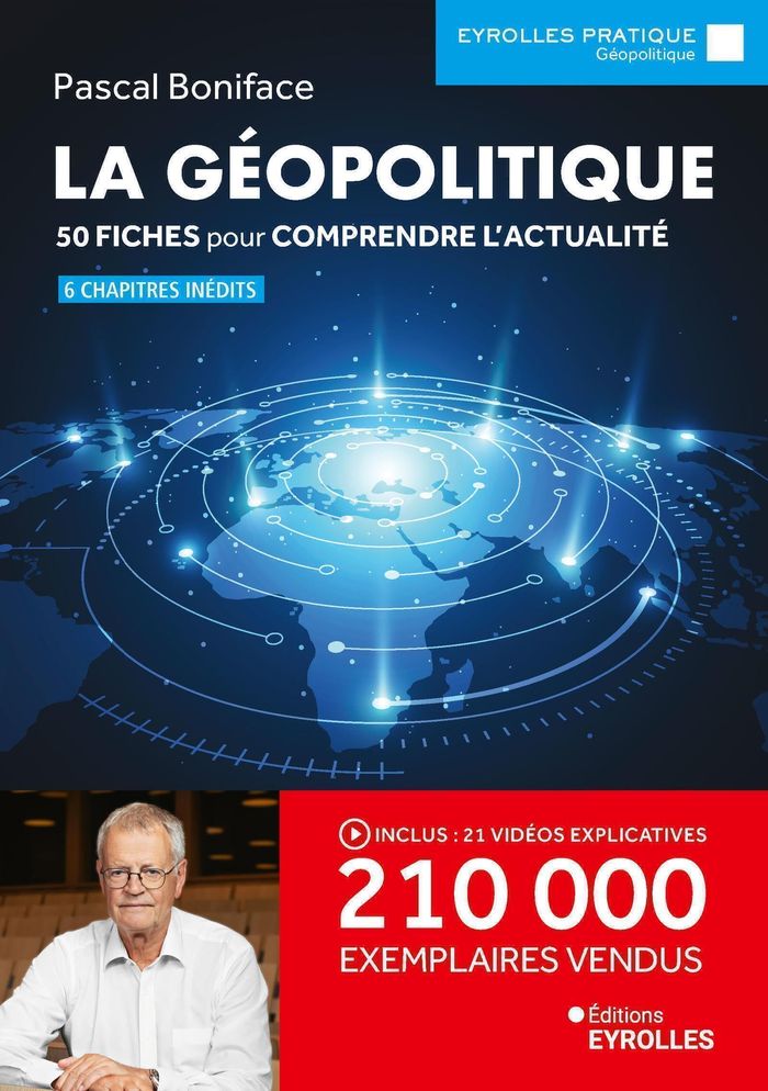 Couverture du livre « La géopolitique : 50 fiches pour comprendre l'actualité » de Pascal Boniface, librairie Les Contes Infusés à Corte