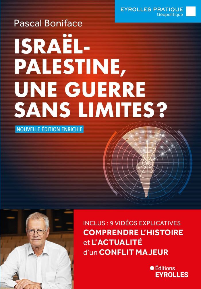 Couverture du livre « Israël-Palestine, une guerre sans limites ? » de Pascal Boniface, librairie Les Contes Infusés à Corte