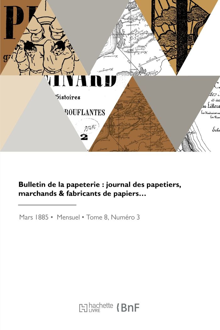 Couverture du livre « BULLETIN DE LA PAPETERIE », librairie Les Contes Infusés à Corte
