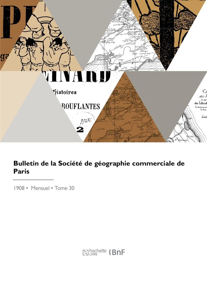 Couverture du livre « BULLETIN DE LA SOCIETE DE GEOGRAPHIE COMMERCIALE DE PARIS » de Societe De Geographi, librairie Les Contes Infusés à Corte