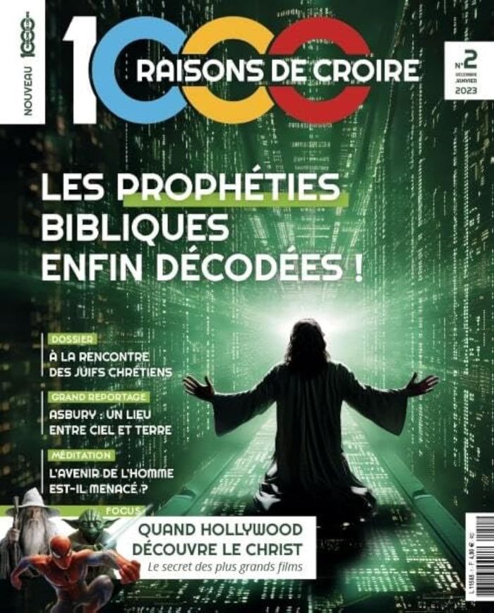 Couverture du livre « 1000 RAISONS DE CROIRE - T02 - 1000 RAISONS DE CROIRE #2 - LES PROPHETIES », librairie Les Contes Infusés à Corte