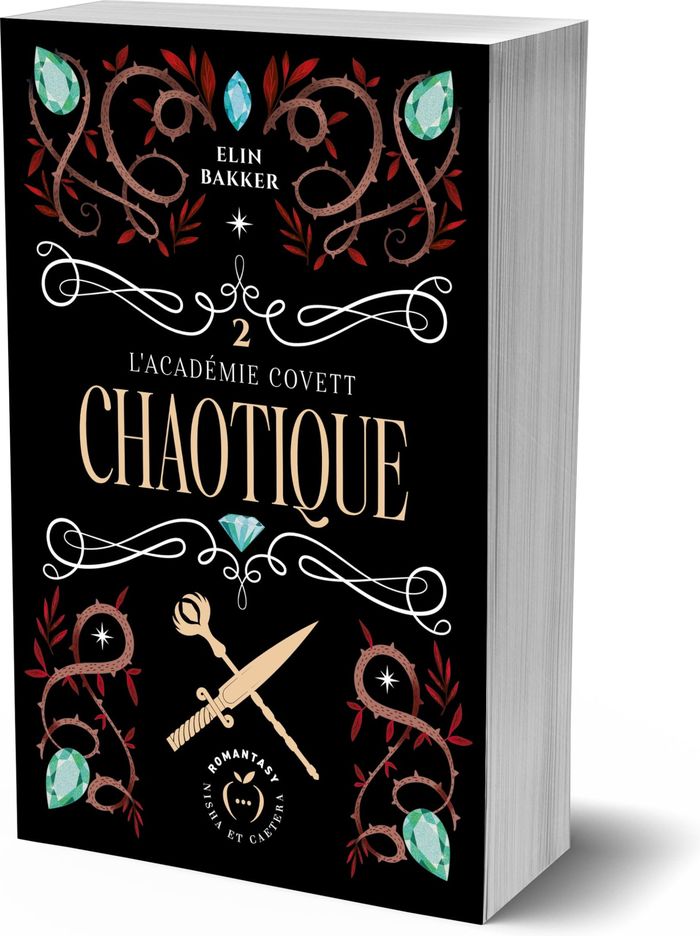 Couverture du livre « Chaotique » de Elin Bakker, librairie Les Contes Infusés à Corte