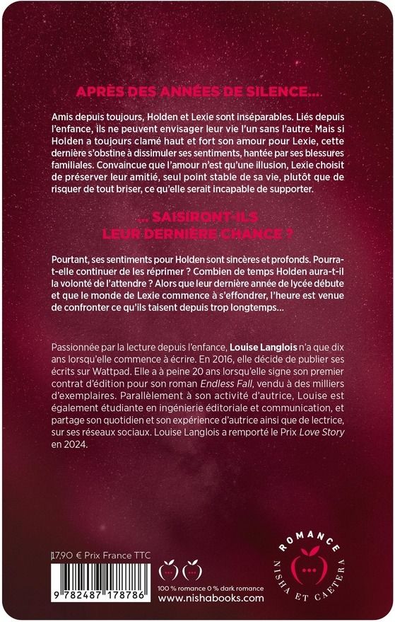 Quatrième de couverture de « Silent fall »
