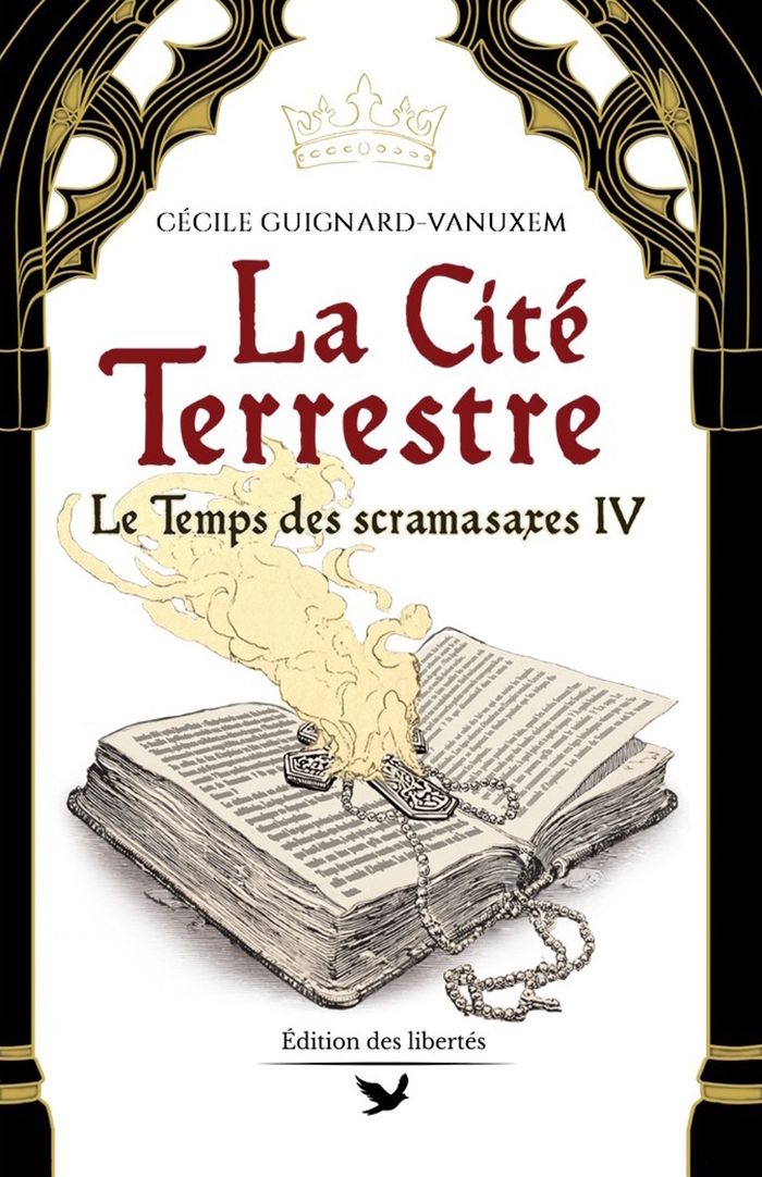 Couverture du livre « La cité terrestre : 540-548 ap. J.-C. » de Cécile Guignard-Vanuxem, librairie Les Contes Infusés à Corte