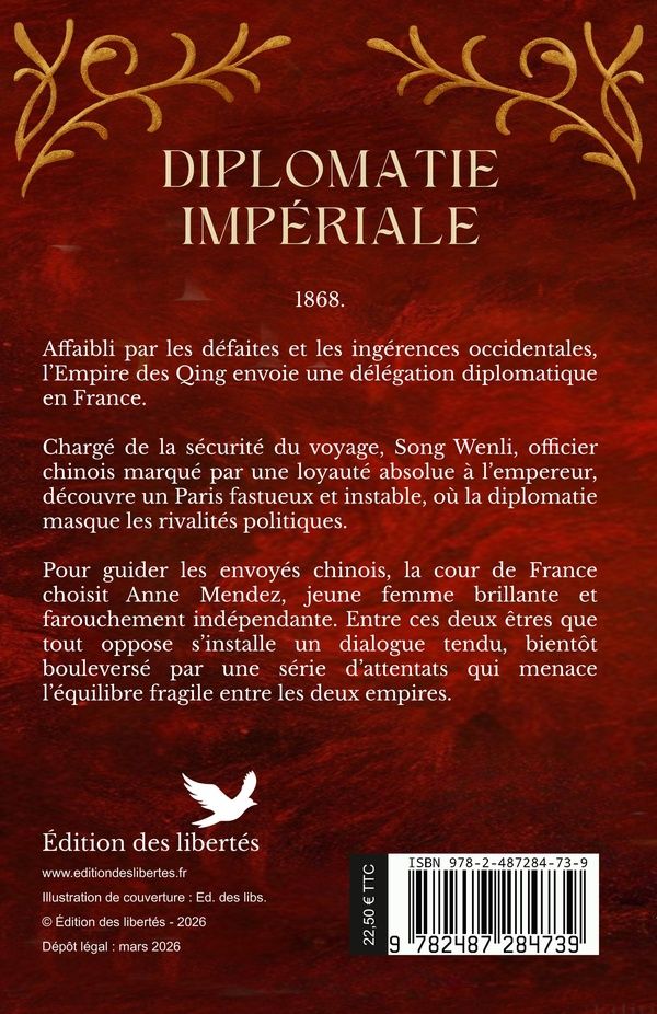 Quatrième de couverture de « Diplomatie impériale »