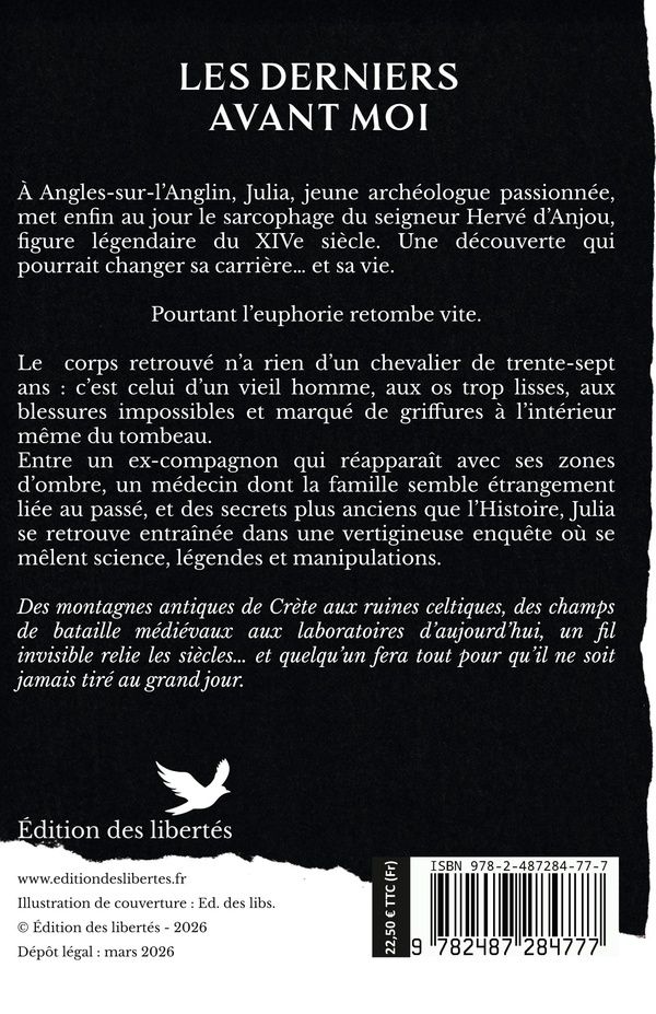 Quatrième de couverture de « Les Derniers avant moi »