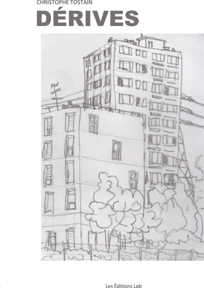 Couverture du livre « Dérives » de Christophe Tostain, librairie Les Contes Infusés à Corte