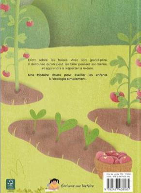 Quatrième de couverture de « Eliott veut des fraises ! »
