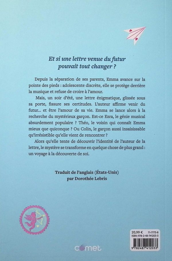 Quatrième de couverture de « Love me tomorrow »