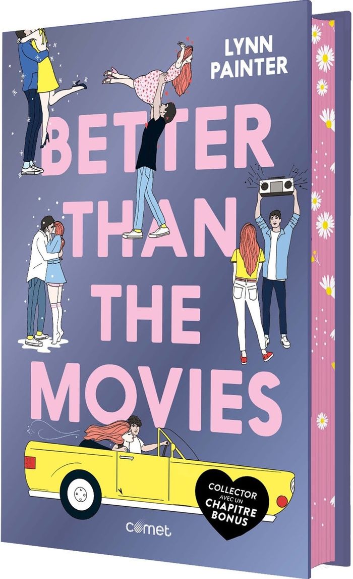 Couverture du livre « Better than the movies » de Lynn Painter, librairie Les Contes Infusés à Corte