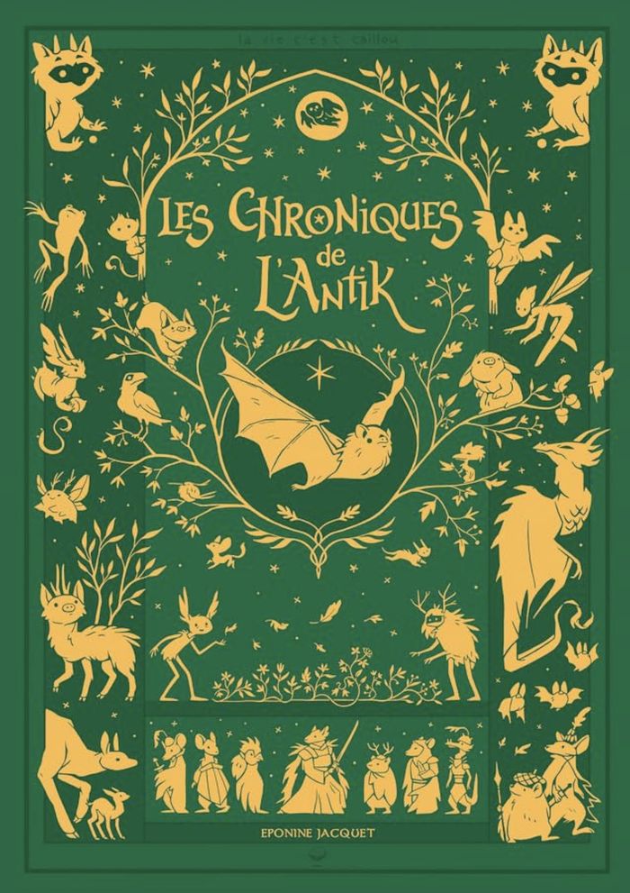 Couverture du livre « Les chroniques de l'Antik » de Eponine Jacquet, librairie Les Contes Infusés à Corte
