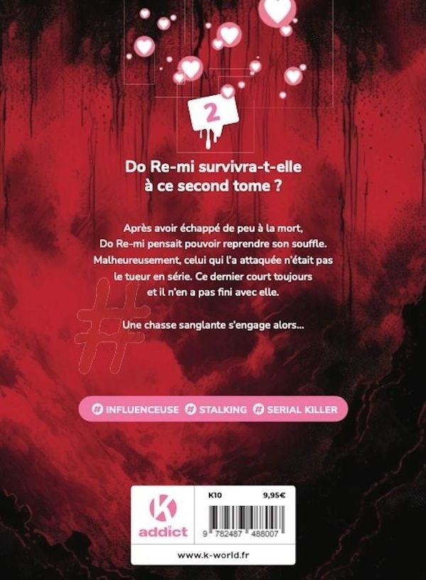 Quatrième de couverture de « Killstagram »