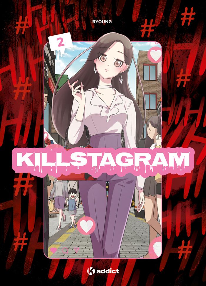 Couverture du livre « Killstagram » de Ryoung, librairie Les Contes Infusés à Corte
