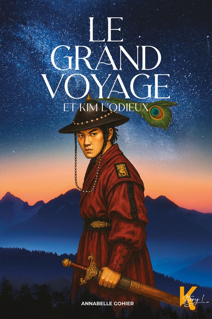 Couverture du livre « Le grand voyage et Kim l'Odieux » de Annabelle Gohier, librairie Les Contes Infusés à Corte