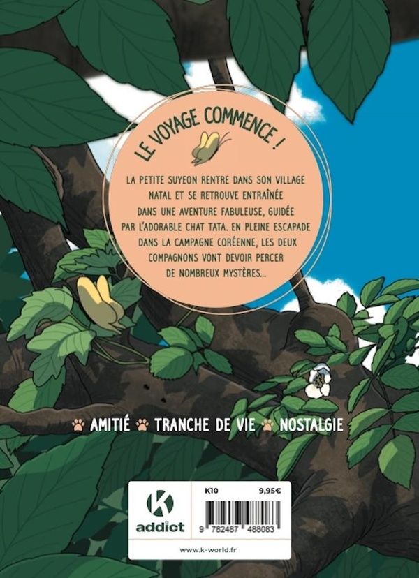 Quatrième de couverture de « Tata le chat »