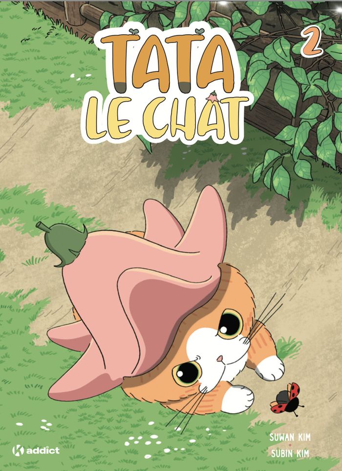 Couverture du livre « Tata le chat » de Suwan Kim, librairie Les Contes Infusés à Corte