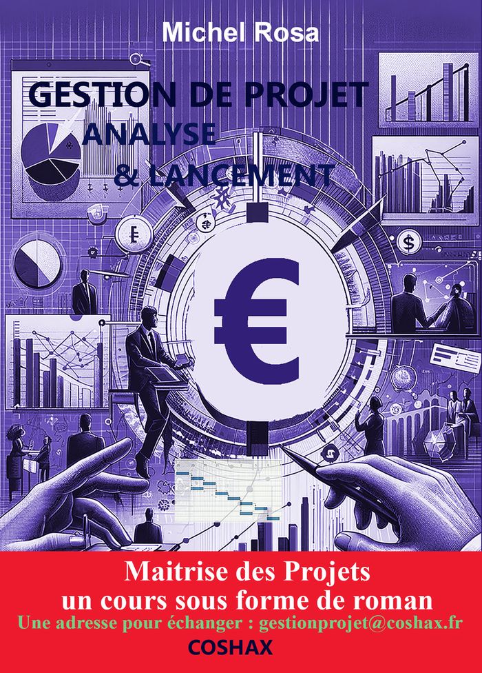 Couverture du livre « Gestion de projet : analyse & lancement » de Michel Rosa, librairie Les Contes Infusés à Corte