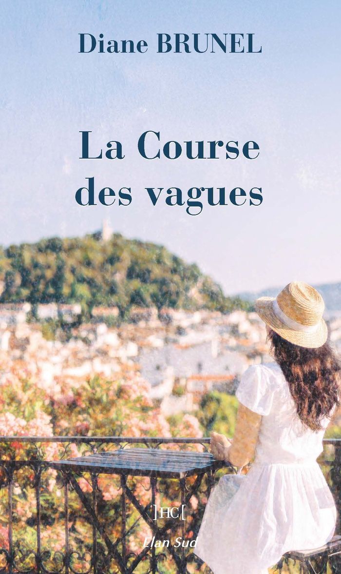 Couverture du livre « La course des vagues : roman » de Diane Brunel, librairie Les Contes Infusés à Corte