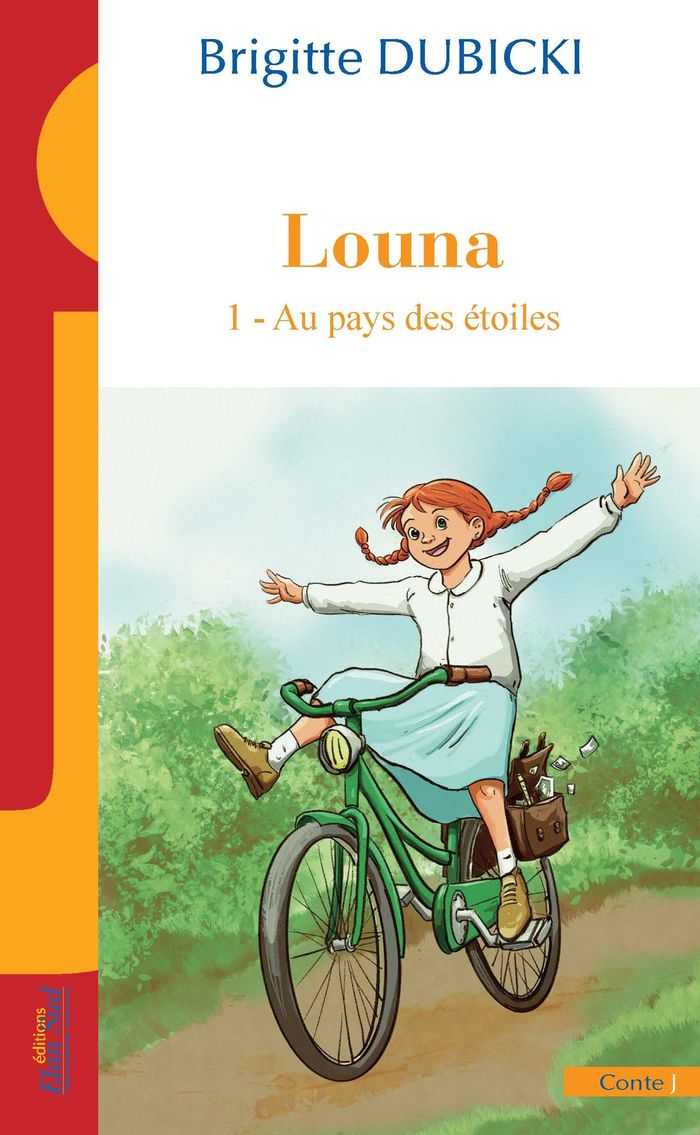 Couverture du livre « Louna : au pays des étoiles », librairie Les Contes Infusés à Corte
