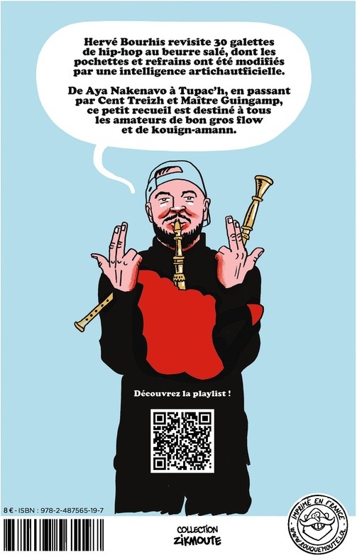 Quatrième de couverture de « Y a pas Malouin : si le rap était né en Bretagne »