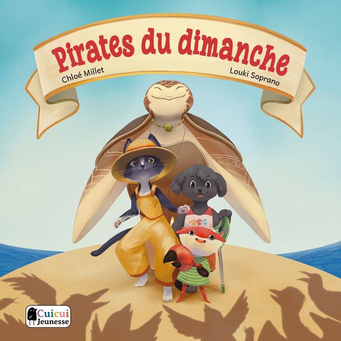 Couverture du livre « Pirates du dimanche » de Chloé Millet, librairie Les Contes Infusés à Corte