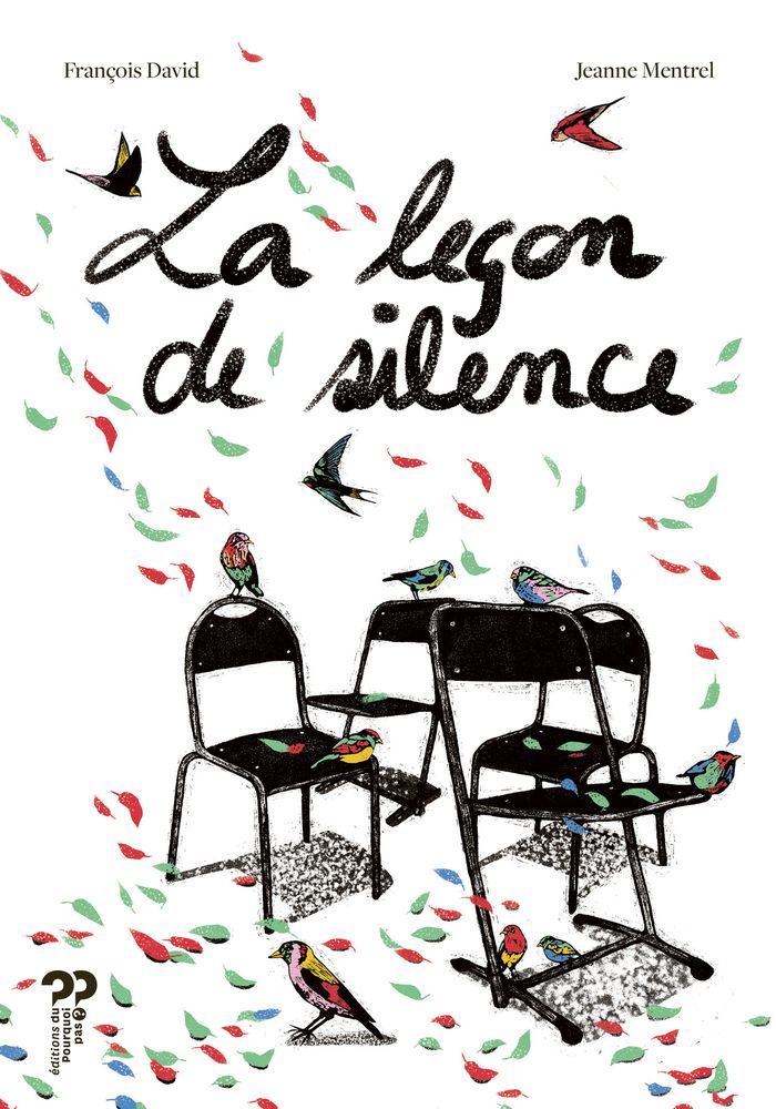 Couverture du livre « La leçon de silence », librairie Les Contes Infusés à Corte