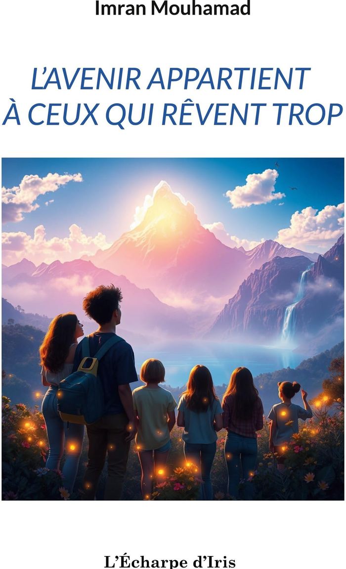Couverture du livre « L'avenir appartient à ceux qui rêvent trop » de Imran Mouhamad, librairie Les Contes Infusés à Corte