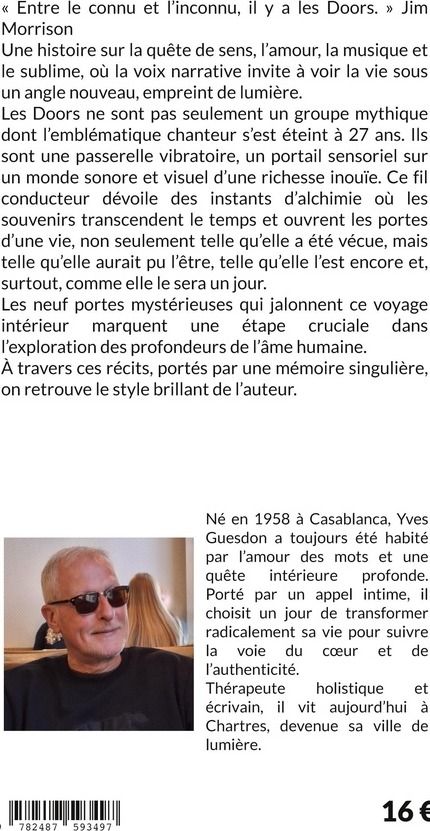 Quatrième de couverture de « La porte des Doors : le roman des souvenirs »