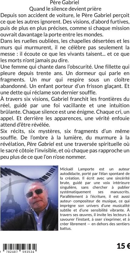 Quatrième de couverture de « Père Gabriel »